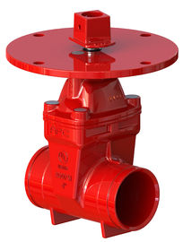 Flanged / Grooved Type UL FM Gate Valve El tekerleği işleyişi