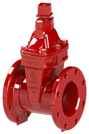 Flanged / Grooved Type UL FM Gate Valve El tekerleği işleyişi