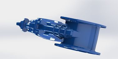 Yüksek akış kapasitesine sahip ANSI Flanged Su Kapısı Valfı