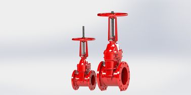 UL Sertifikalı Epoksi Kapalı Fm Kapı Valfi ANSI / UL / FM Standartları