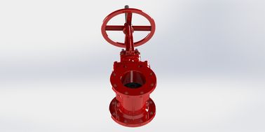 Kırmızı Epoxy Kapalı Ul Fm Kapı Valfi Uzun Süren Performans