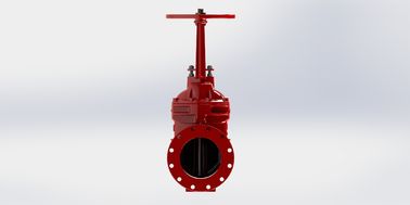 Sınıf 125/150 Basınç UL FM Kapı Valfi El Çarkı İşlem Füzyon Bağlı Epoksi Kaplama