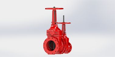 FM UL Standart Flange Çukurlu Esnek Oturan Kapı Valfi