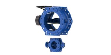 150 PSI İçme suyu Çift Eksantrik Kelebek Valf AWWA C504