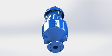 Çöplüksiz RAL5010 Kanalizasyon Su Sistemi için Flange Hava Serbestleme Valfı
