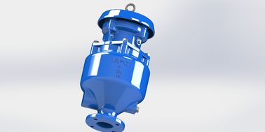DN50-DN200 Flanş / iplik bağlantısı türü ile esnek demir kanalizasyon hava salım valfleri