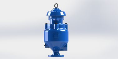 SS316 İç Parçalar Havadan Vacuum Serbestleştirme Valfi Tek Odalı Şok Önleyici Aygıtla