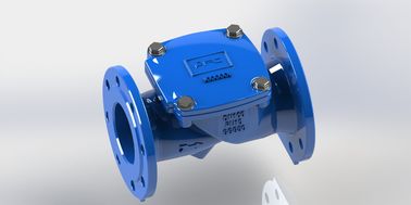 EPDM veya NBR kaplamalı esnek demir salıncak disk kontrol valfi