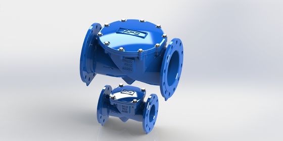 EN12266 Endüstriyel sıvı kontrolü için flens bağlantısı türü ve EPDM mühürleme malzemesi ile Swing Flex kontrol valfi