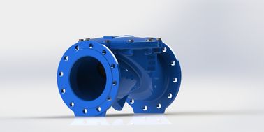 Su ISO Sertifikalı Swing Flex Kontrol Valfi Düktil Demir Vücut Malzemesi Sıcaklık Aralığı 0-80C