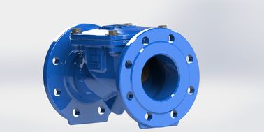 Eğimli Atık Su Düktil Demir Vücut Wafer Kauçuk Diskli Swing Check Valve
