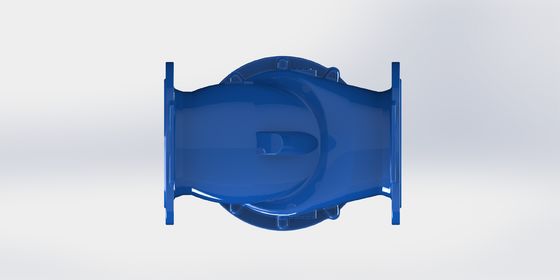 EN12266 Su uygulamaları için EPDM mühürleme malzemesi ve flens PN10,PN16 ile onaylanmış salınımlı esnek kontrol valfi