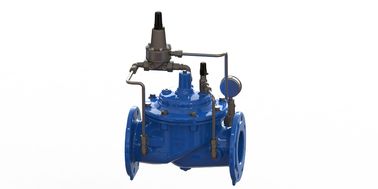 PN16 SS304 Pilot FBE kaplı basınç koruma valfi