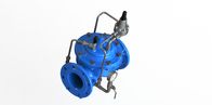 Su sistemi için mavi RAL 5010 esnek demirli su basıncını azaltma vanbı