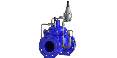 Flanged End basınç koruma valfi Endüstriyel Güçlendirilmiş Naylon Diyafram Diyafonu Su Gazı için