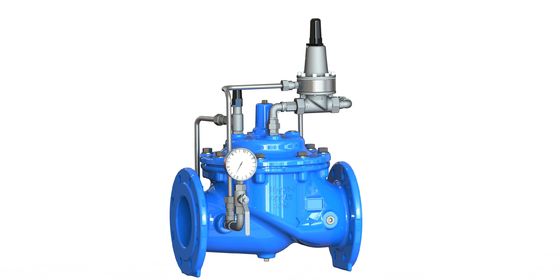 2-40 Inch Pipelines için PN25 Maximum Pressure Sustaining Valve with Flange Connection and Ductile Iron Material