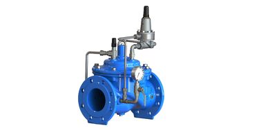 Su sıvısı için PN25 Flanged End Duxtile Iron Basınç Destek Ventili