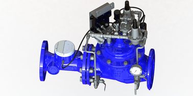 Temiz Su Akış Medyası Otomatik Valf Denetleyicisi EPDM Vücut Koltuğu Uzun Süren Performans İçin