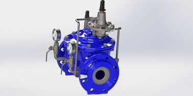 El ile çalıştırma SS304 Pilot Su Akış Kontrol Valfi EPDM Sızdırma için mühürleme malzemesi