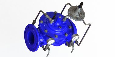 EN1074-5 Standart Dayanıklı Sfero Döküm Hidrolik Akış Kontrol Vanası, Sıcaklık Aralığı 0-80 Fahrenheit Derece