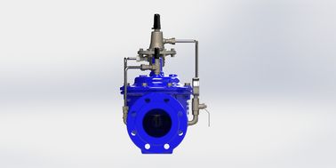 Paslanmaz Çelik Pilot Akış Kontrol Valfı EPDM Mühürlü El Çalıştırma ile 0-80°F sıcaklık aralığı için PN10/16/25