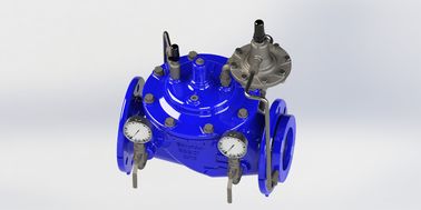 Paslanmaz Çelik Pilot Akış Kontrol Valfı EPDM Mühürlü El Çalıştırma ile 0-80°F sıcaklık aralığı için PN10/16/25