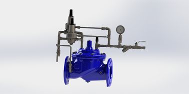 EPDM Kauçuk Flange Son Bağlantı Su Arıtma için Dalgalanma Önleyici Kontrol Valfi