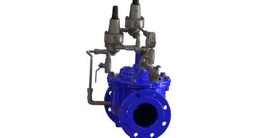 PN25 Flanş Sonu Bağlantısı ve EPDM Diyaframlı Naylon Güçlendirme ile Fırtına Öncesi Valf