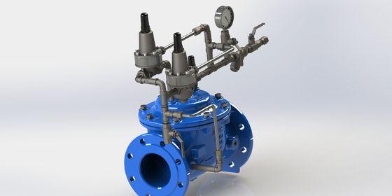 El ile çalıştırma PN10 Yüksek basınç yönetimi için EPDM kauçuklu artış öncesi valf