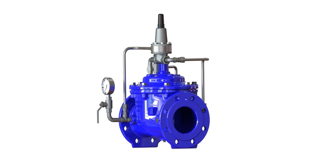 2-40 Inch Pipelines için PN25 Maximum Pressure Sustaining Valve with Flange Connection and Ductile Iron Material