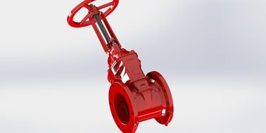 EPDM mühürlü hafif çalışma tork 12 inç Fm onaylı kapı valfi